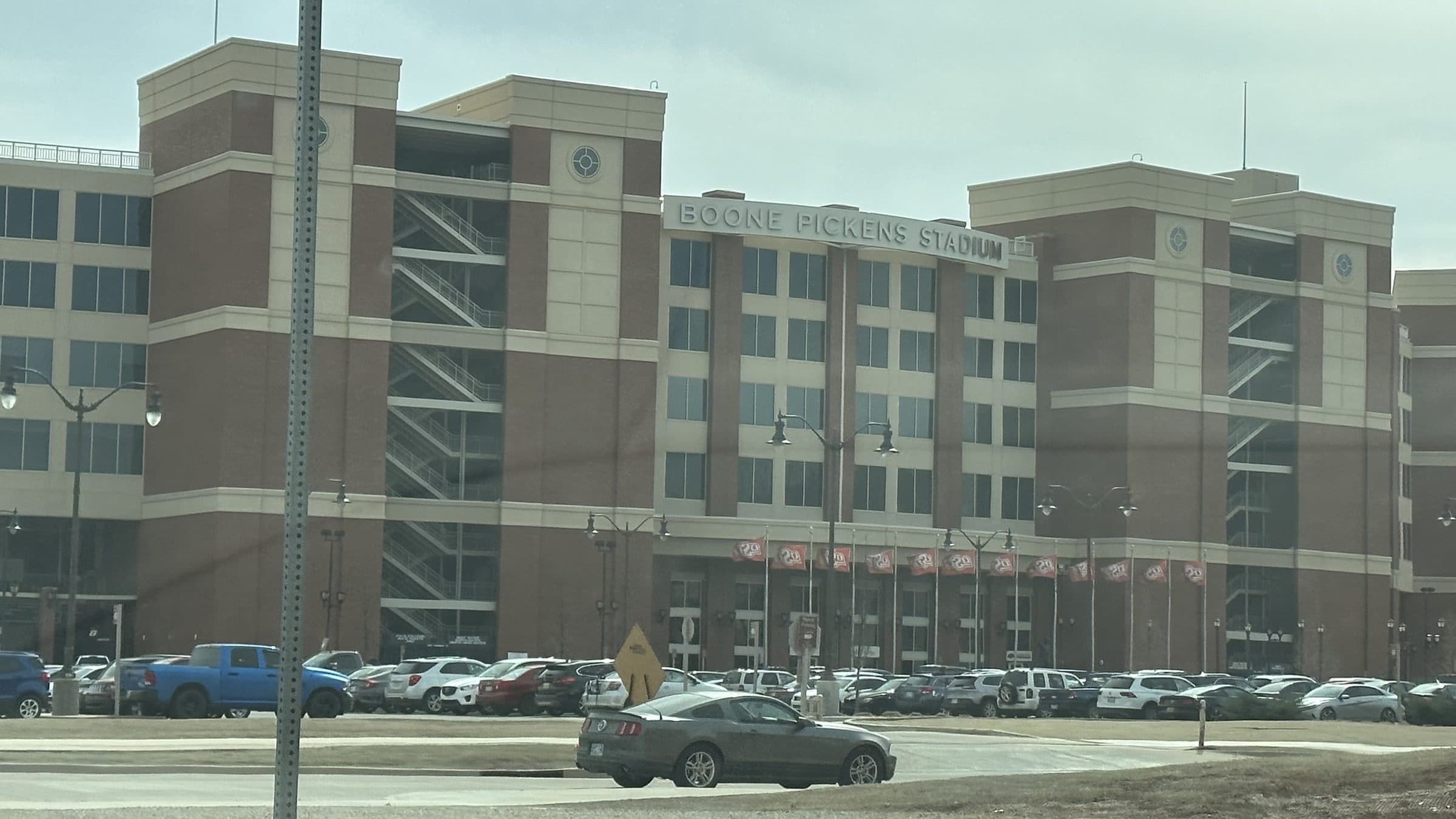 Boone Pickens Stadium on the Oklahoma State University campus in Stillwater
